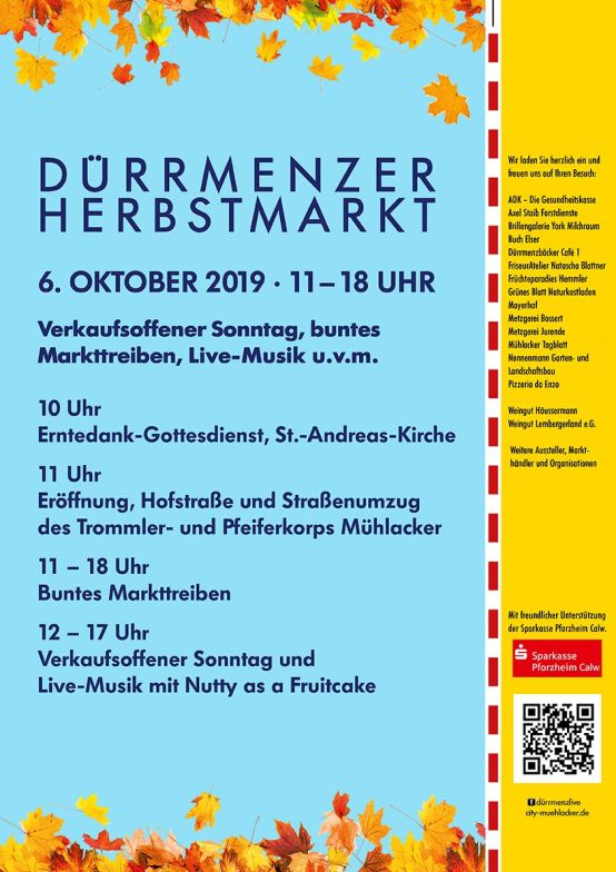 Dürrmenzer Herbstmarkt 2019